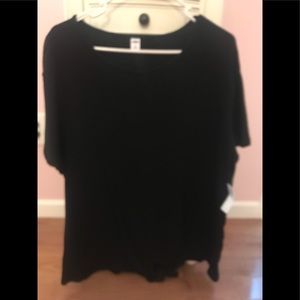 NWT Black knot tie Top